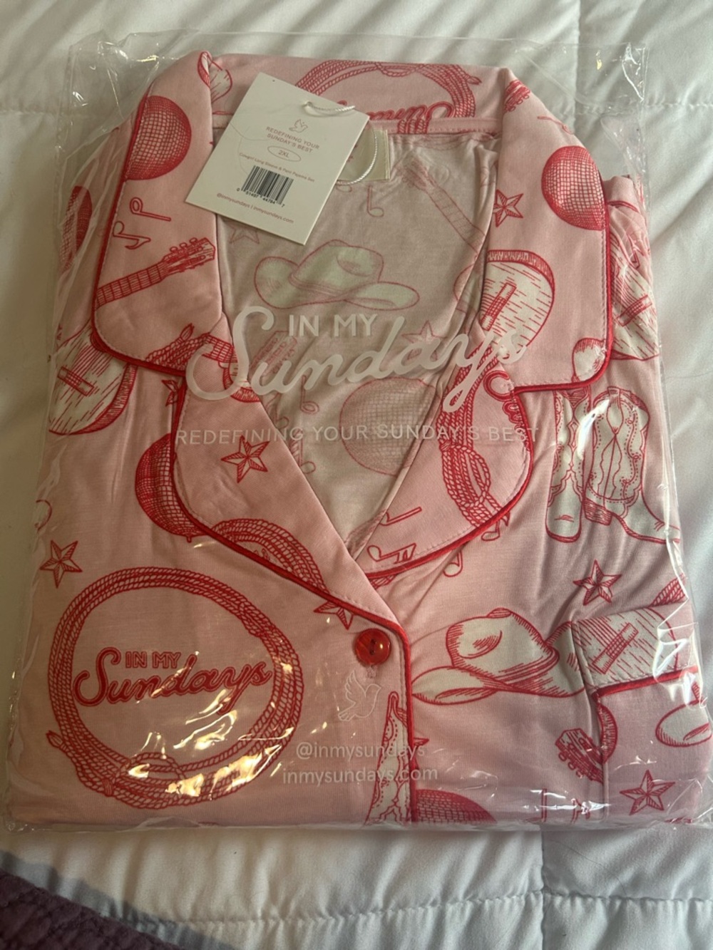 In My Sundays pajama set, 2XL